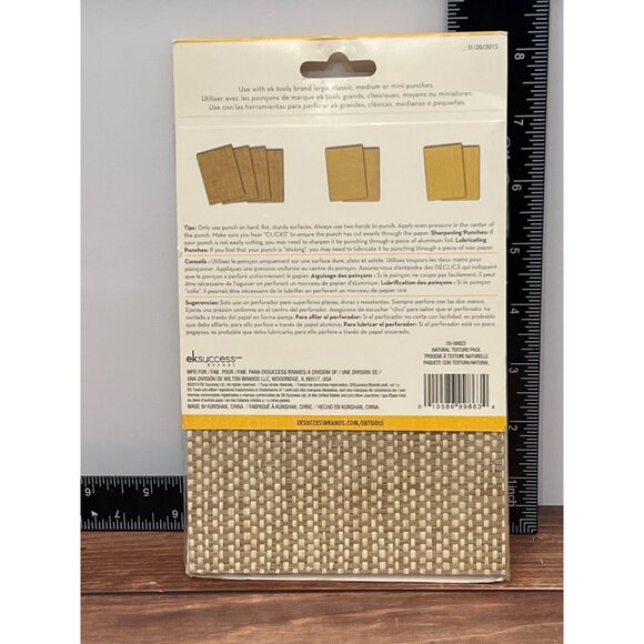 Ek Tools Natural Texture Sheets For Crafting & Scrapbooking 55-59023 - Picture 2 of 4